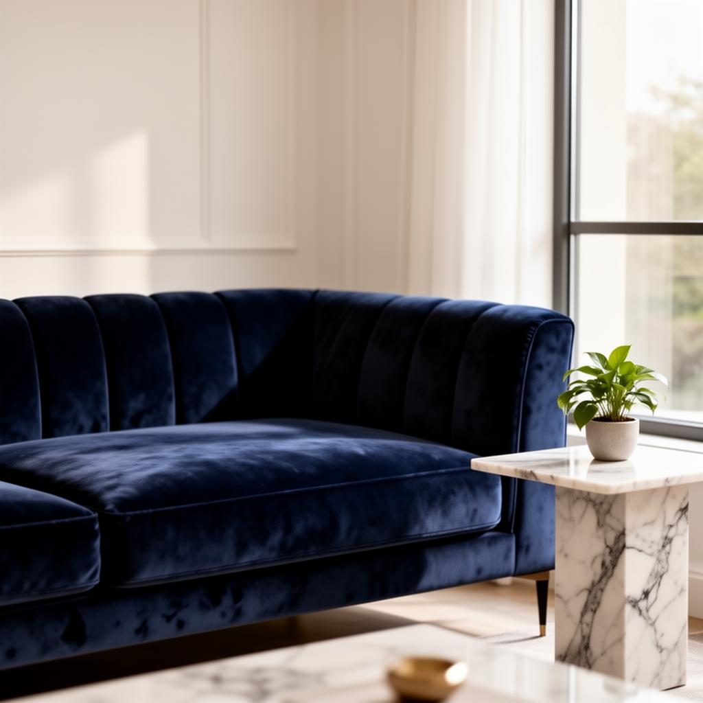 Sofá premium higienizado pela 5Star